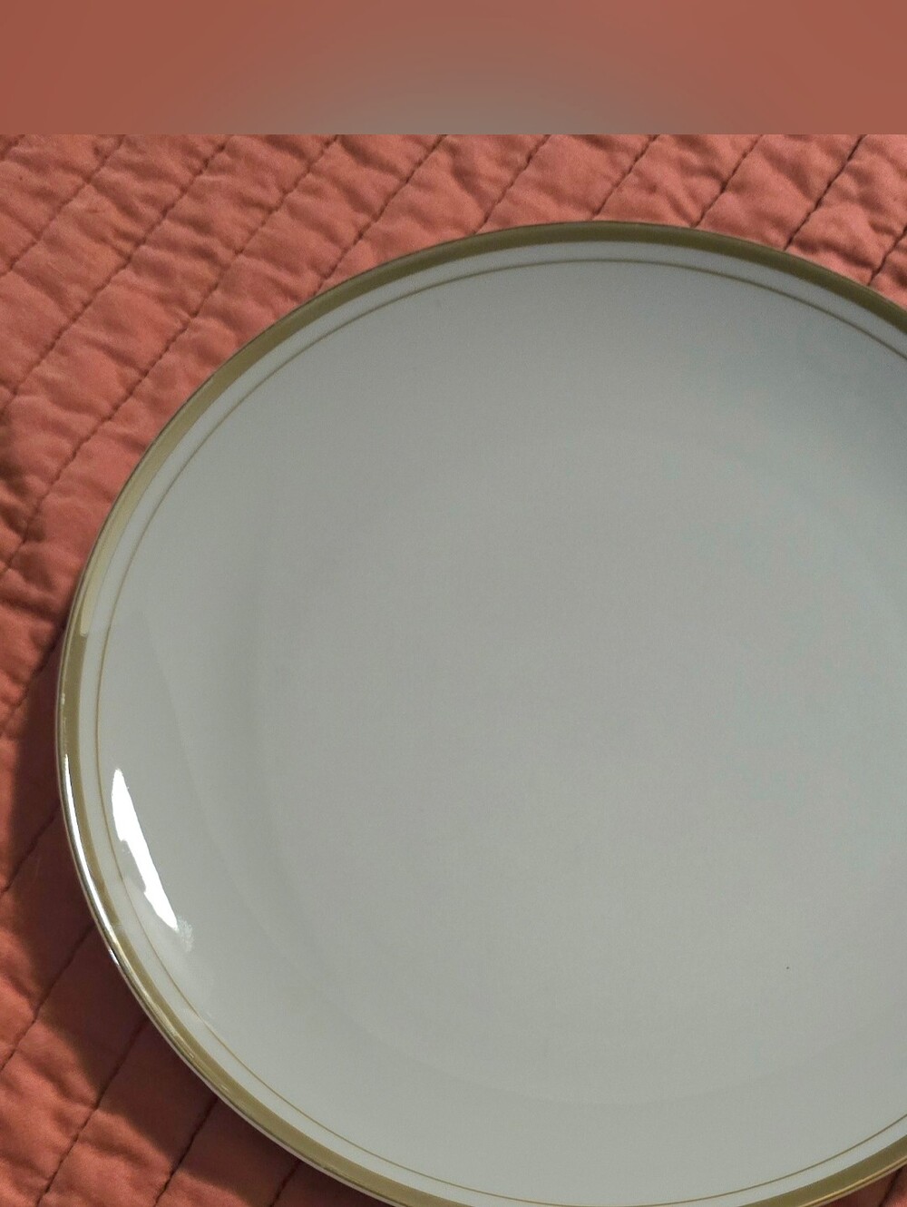Vintage VTG 1960s 6pc Lot Royalton China Golden Elegance Dinner Plates